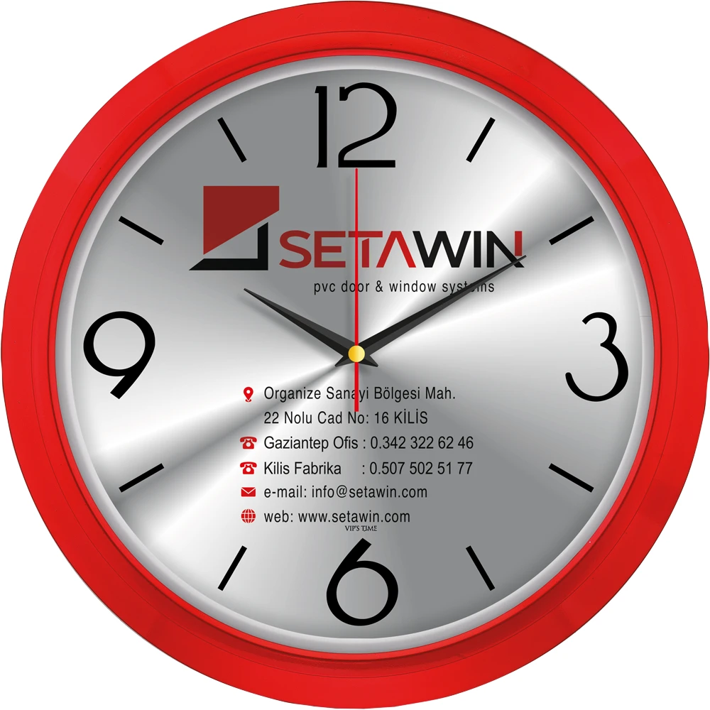 Plastik Duvar Saati