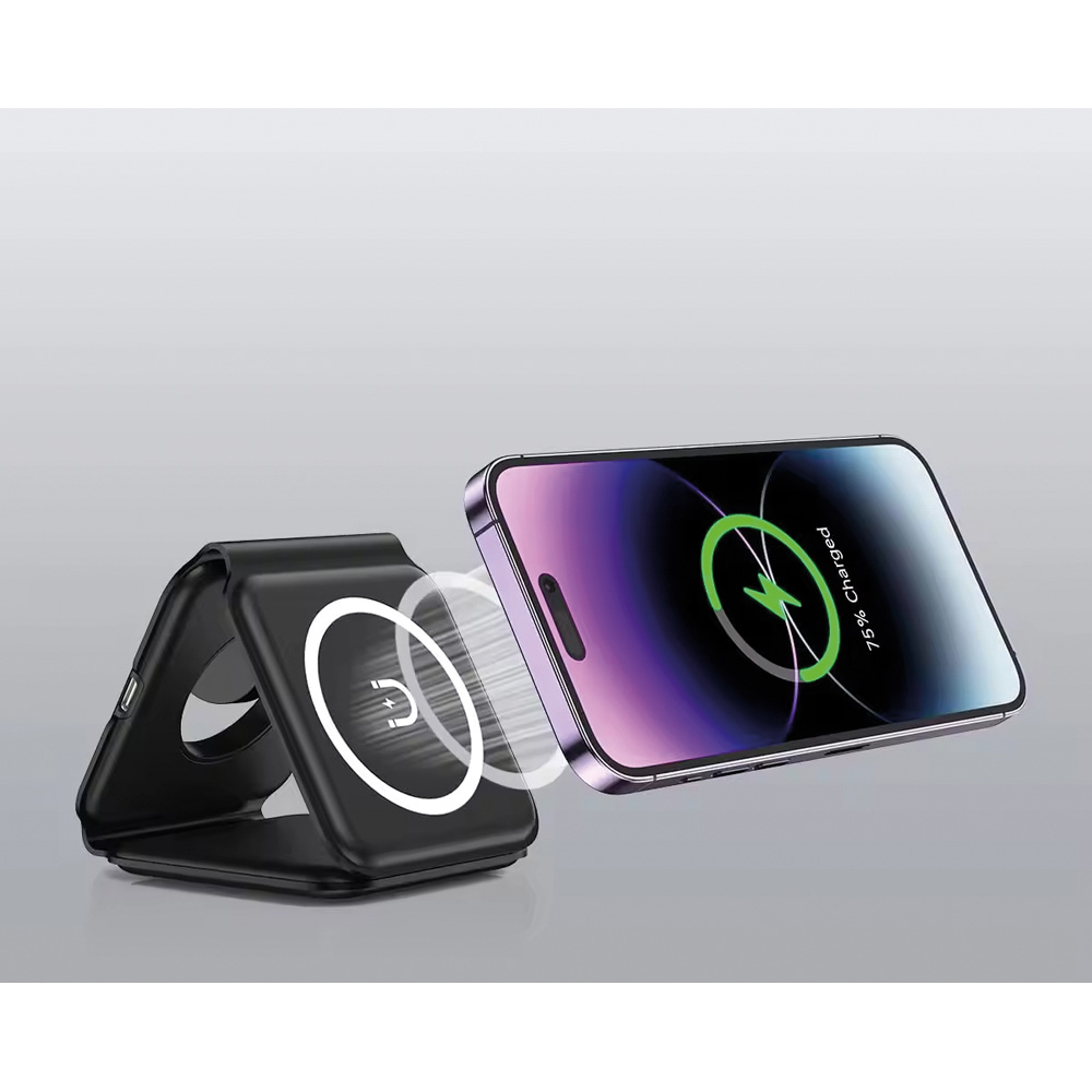 Wireless 3lü Şarj İstasyonu