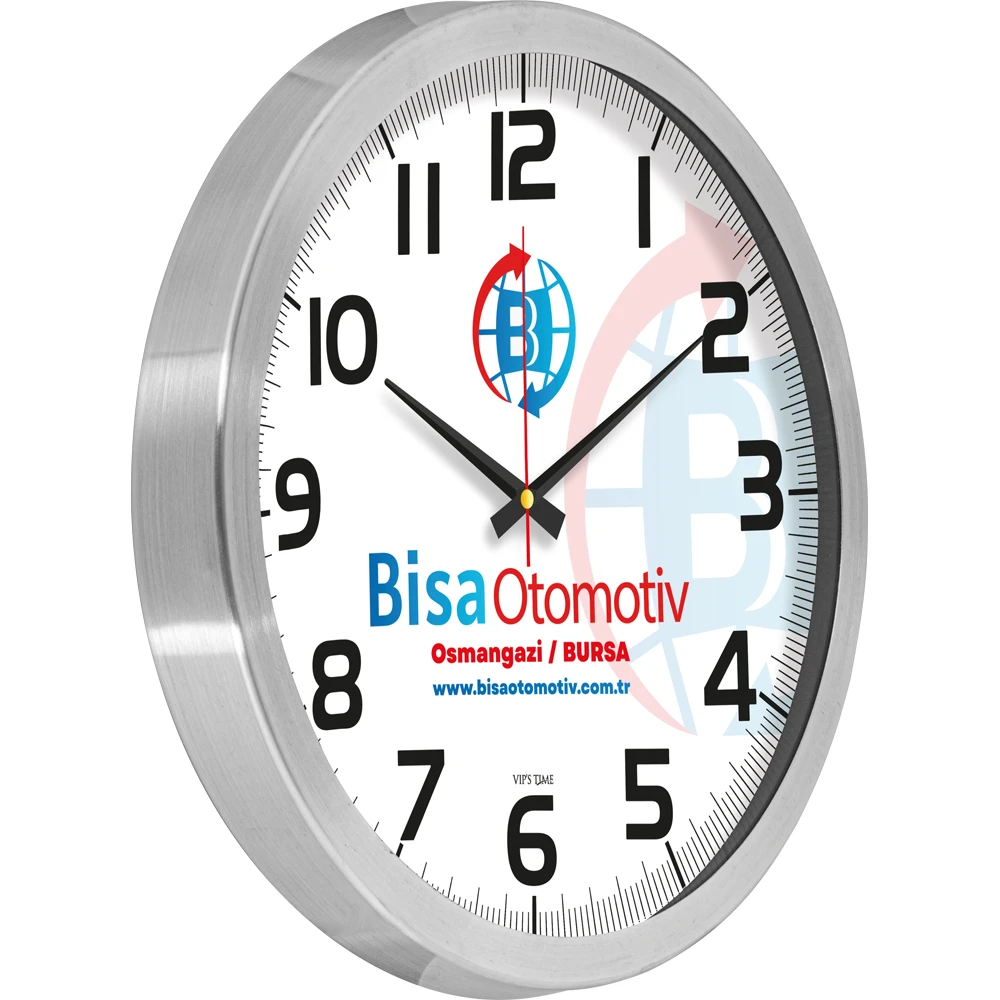 Alüminyum Duvar Saati